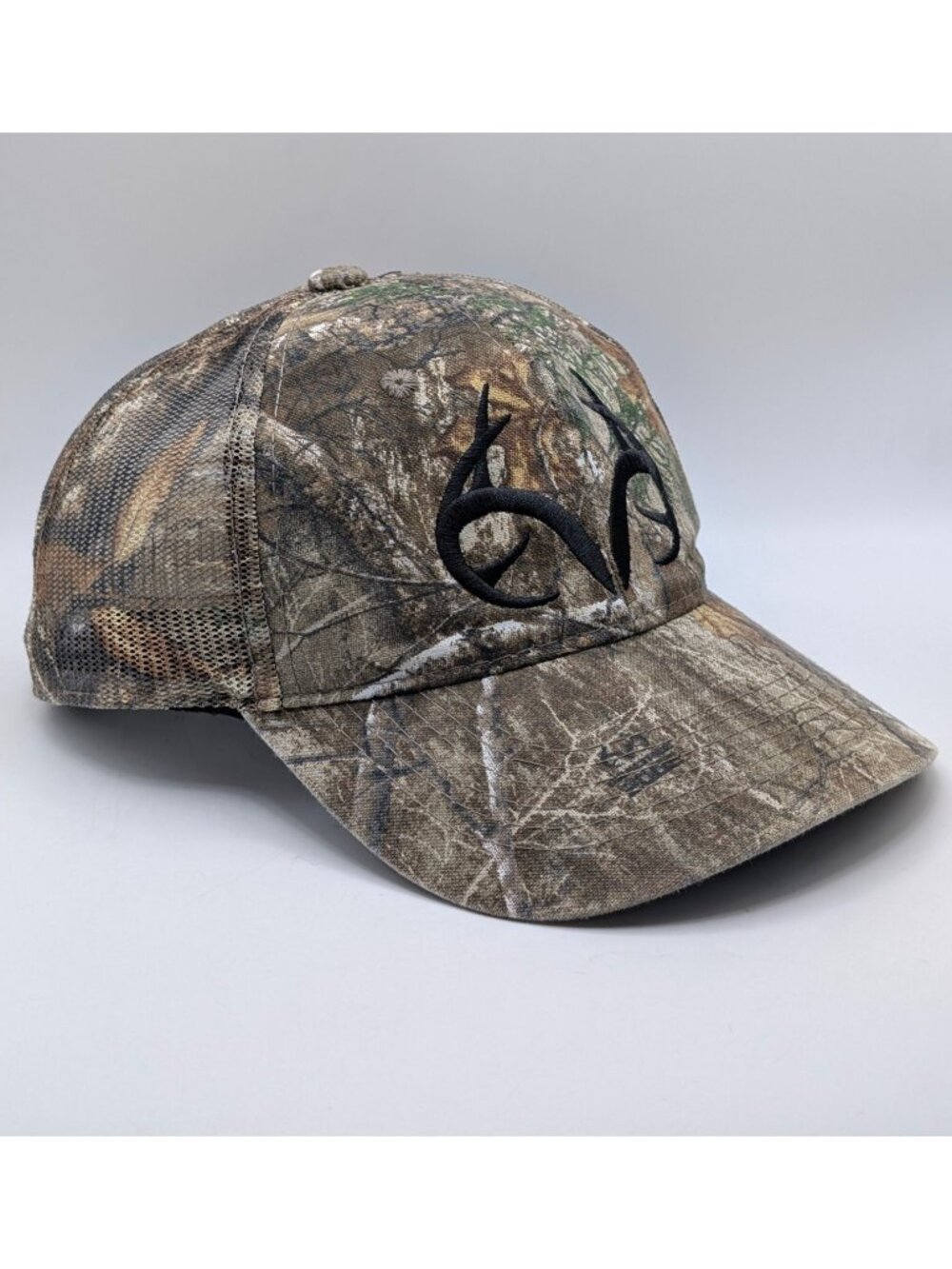 Realtree Camo Baseball Cap Hat Antler Logo Hunting Outdoor Snapback Work Wear